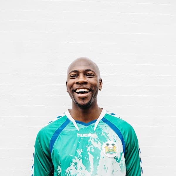 Person with positive transformation