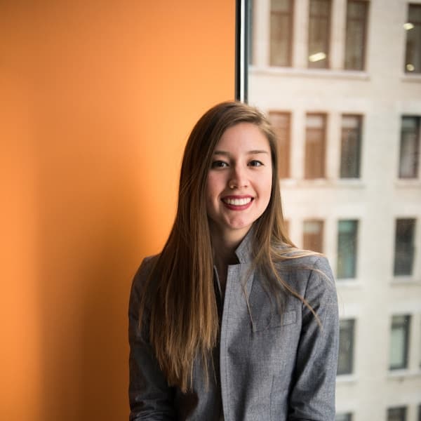 Person with radiant health