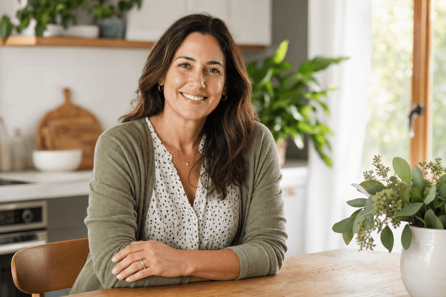 Person thriving with wellness